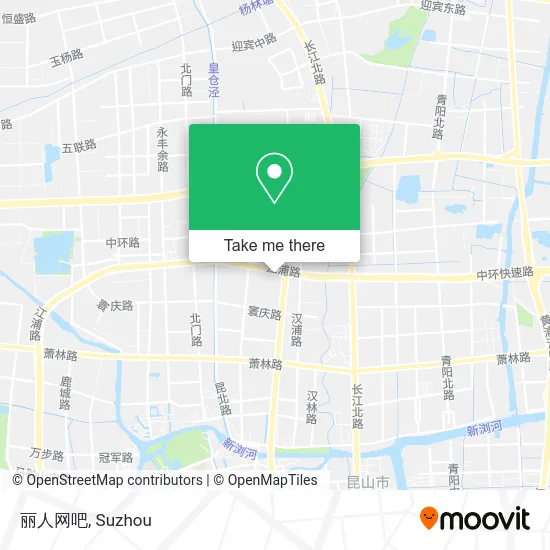 丽人网吧 map