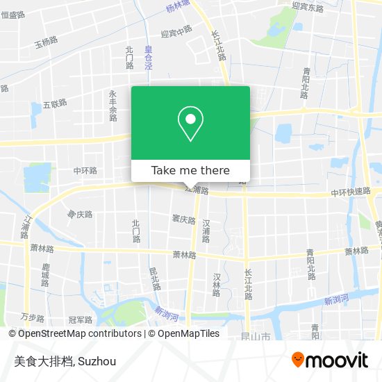 美食大排档 map