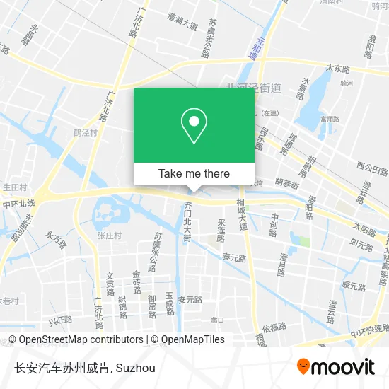 长安汽车苏州威肯 map
