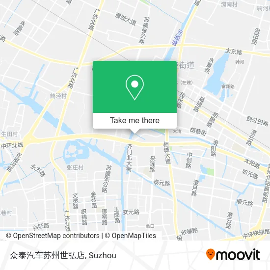 众泰汽车苏州世弘店 map