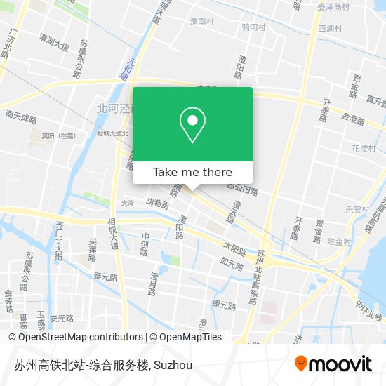 苏州高铁北站-综合服务楼 map