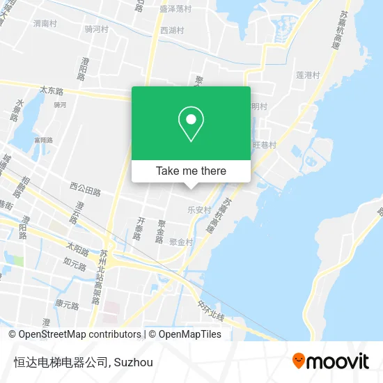 恒达电梯电器公司 map