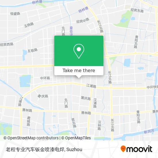老程专业汽车钣金喷漆电焊 map