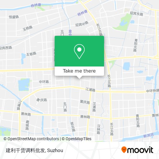 建利干货调料批发 map