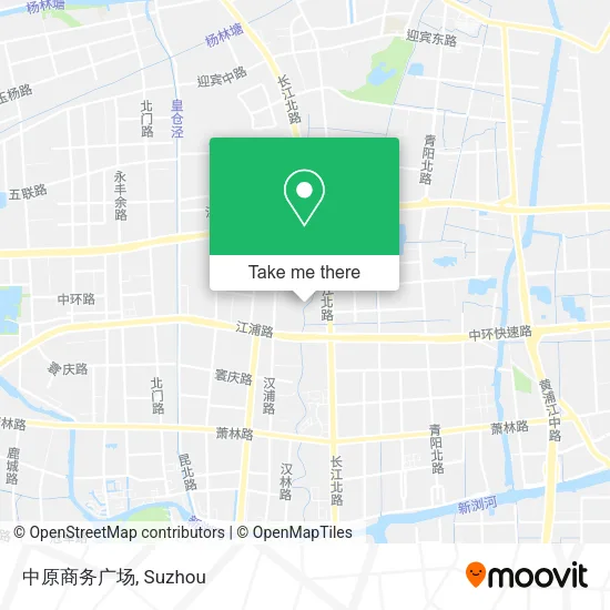 中原商务广场 map