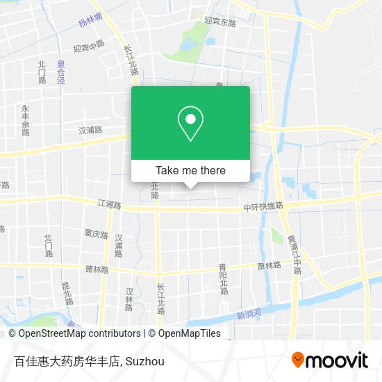 百佳惠大药房华丰店 map