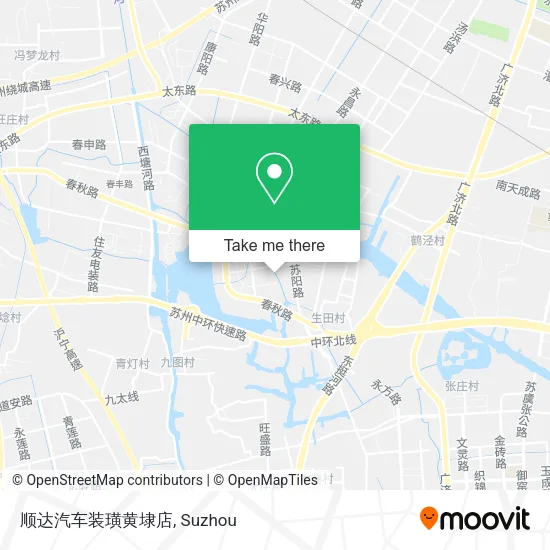 顺达汽车装璜黄埭店 map