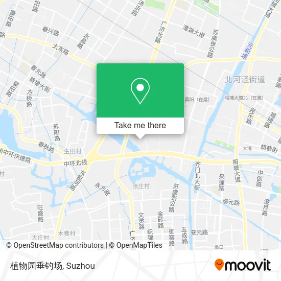 植物园垂钓场 map