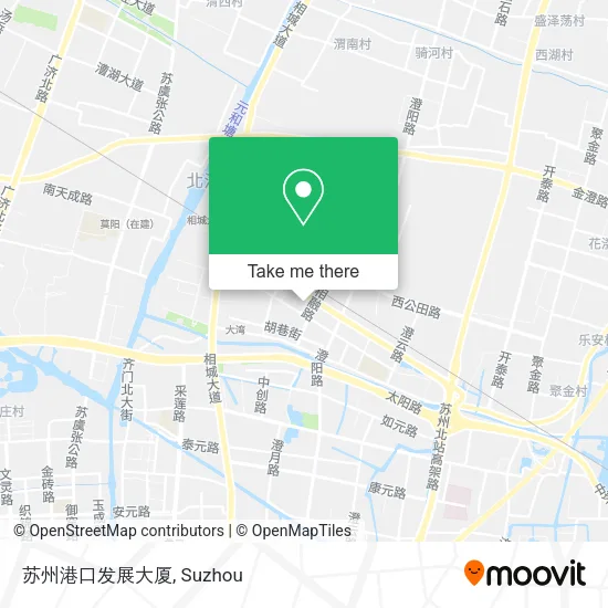 苏州港口发展大厦 map