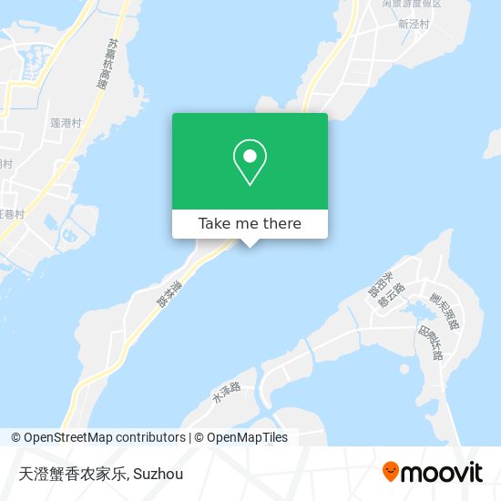 天澄蟹香农家乐 map