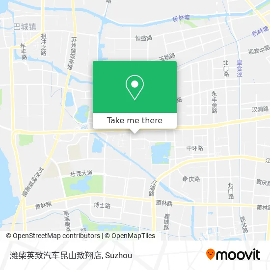 潍柴英致汽车昆山致翔店 map