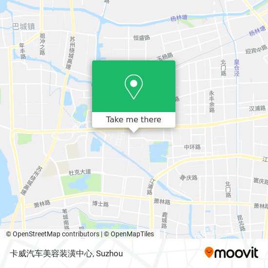 卡威汽车美容装潢中心 map