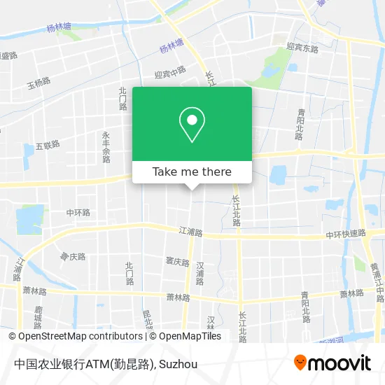 中国农业银行ATM(勤昆路) map