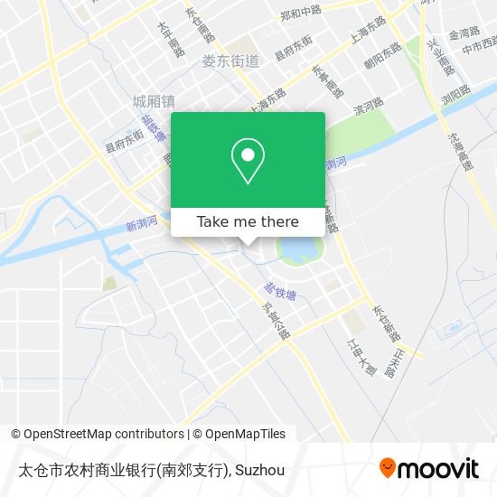 太仓市农村商业银行(南郊支行) map