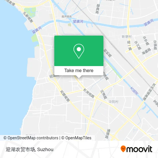 迎湖农贸市场 map