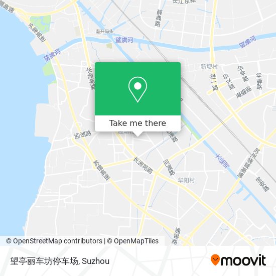 望亭丽车坊停车场 map