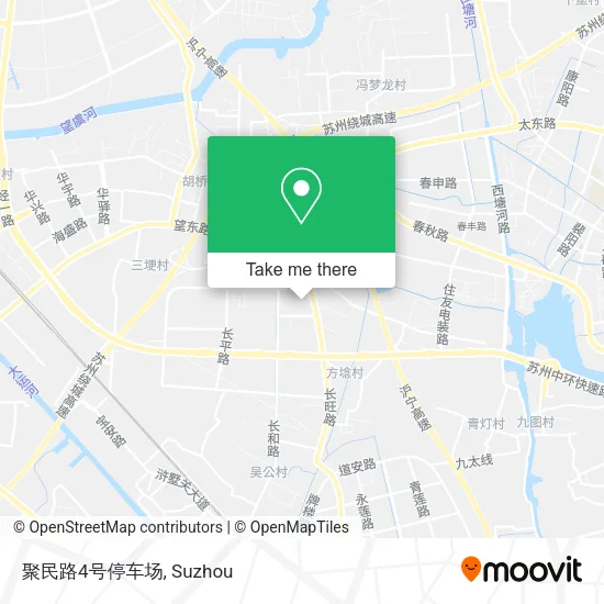 聚民路4号停车场 map