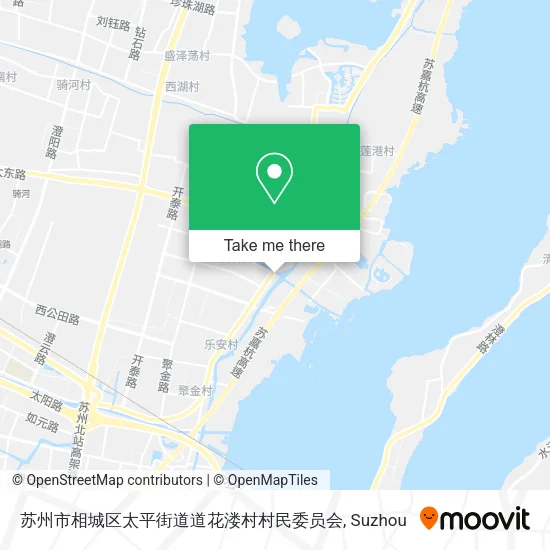苏州市相城区太平街道道花溇村村民委员会 map