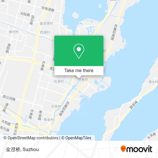 金澄桥 map