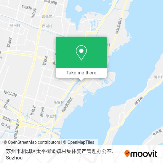苏州市相城区太平街道镇村集体资产管理办公室 map