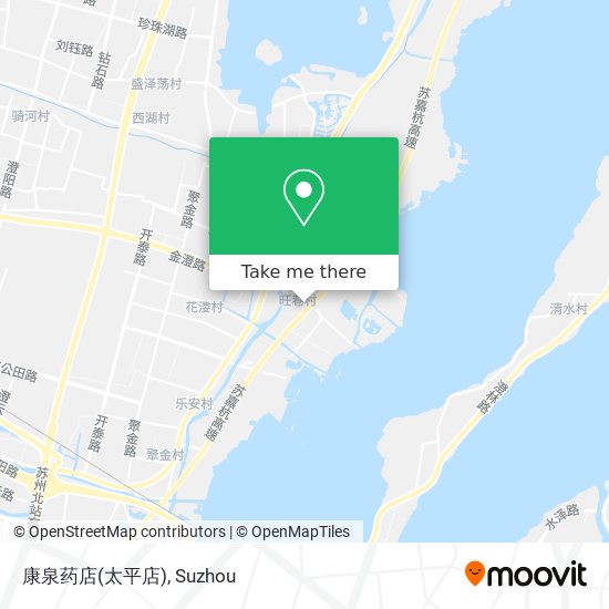 康泉药店(太平店) map