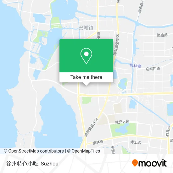 徐州特色小吃 map