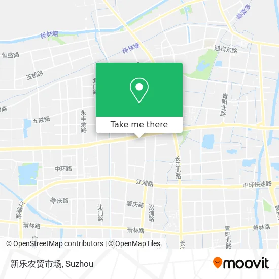 新乐农贸市场 map
