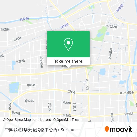 中国联通(华美隆购物中心西) map