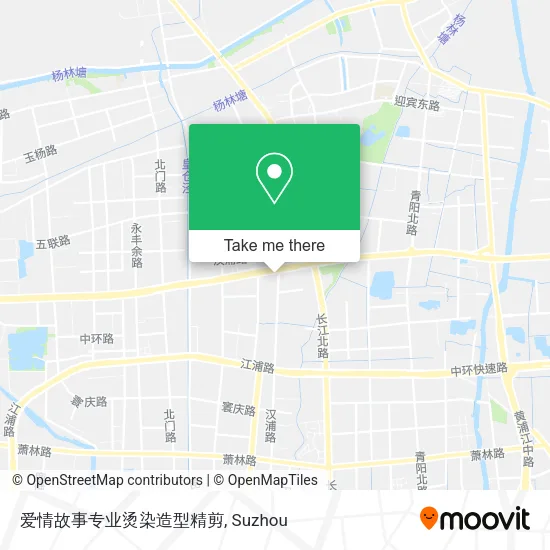 爱情故事专业烫染造型精剪 map