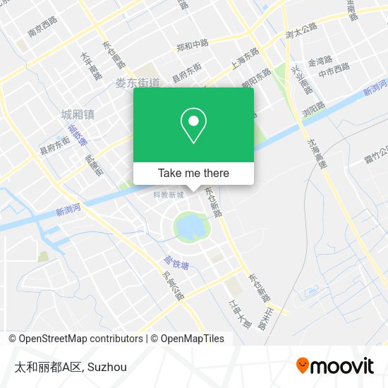 太和丽都A区 map