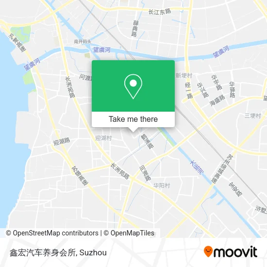 鑫宏汽车养身会所 map