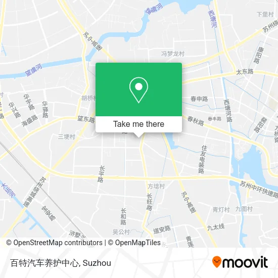 百特汽车养护中心 map