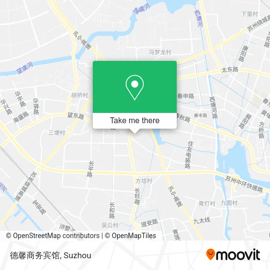 德馨商务宾馆 map