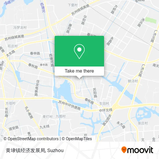 黄埭镇经济发展局 map