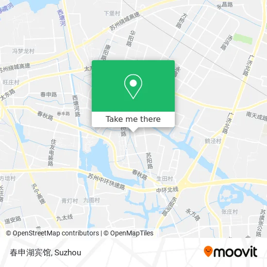 春申湖宾馆 map