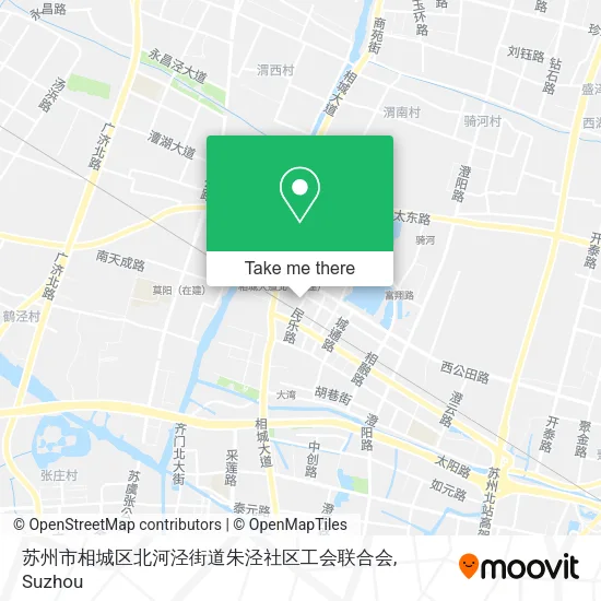 苏州市相城区北河泾街道朱泾社区工会联合会 map