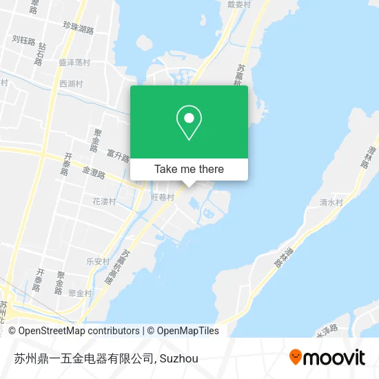 苏州鼎一五金电器有限公司 map
