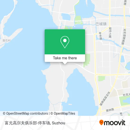 富元高尔夫俱乐部-停车场 map