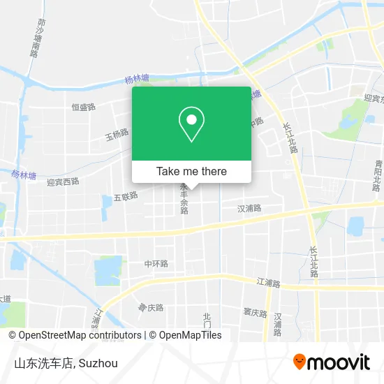 山东洗车店 map