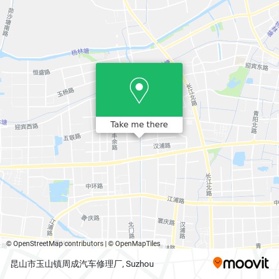 昆山市玉山镇周成汽车修理厂 map
