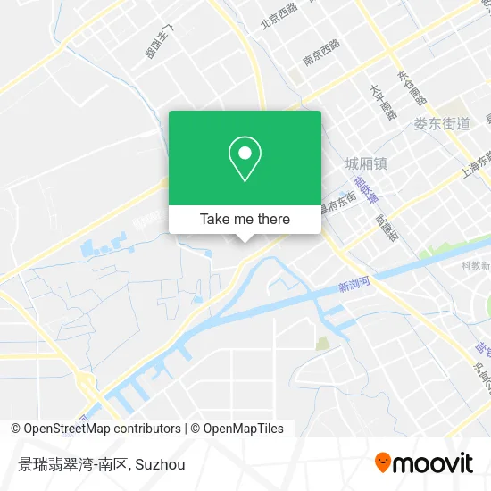 景瑞翡翠湾-南区 map