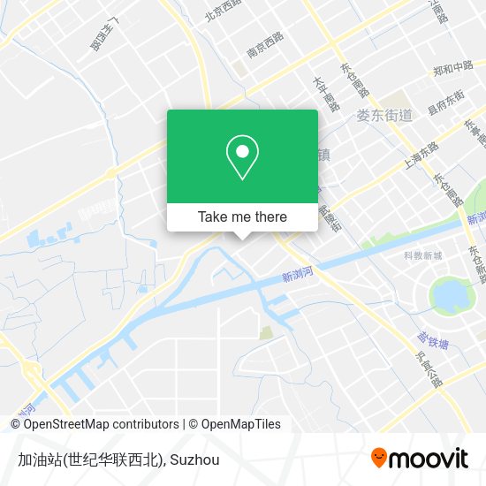 加油站(世纪华联西北) map