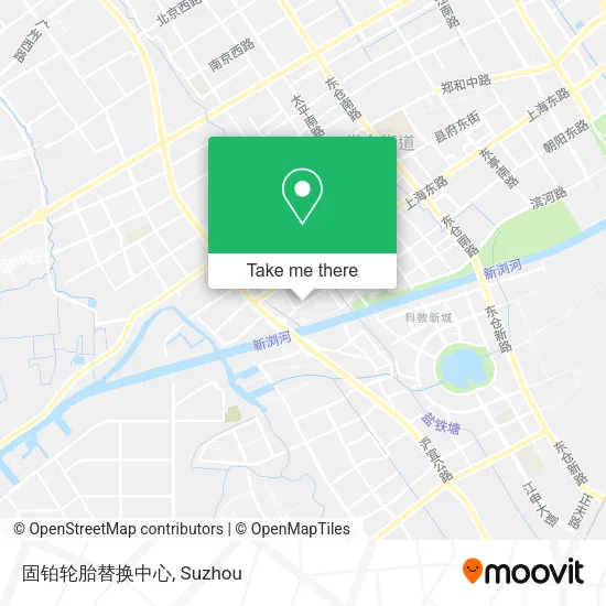 固铂轮胎替换中心 map