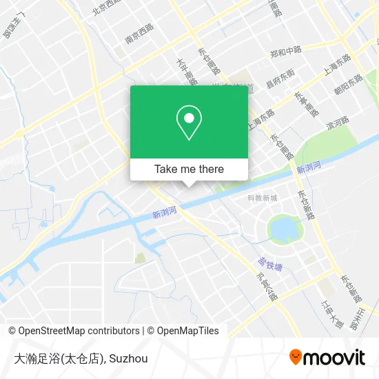 大瀚足浴(太仓店) map