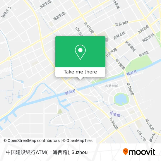中国建设银行ATM(上海西路) map