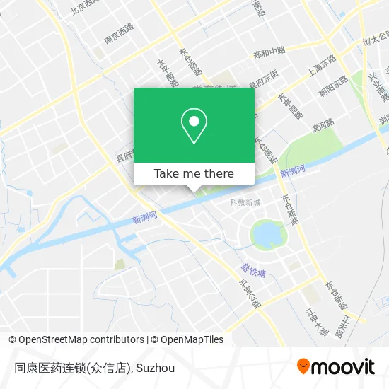 同康医药连锁(众信店) map
