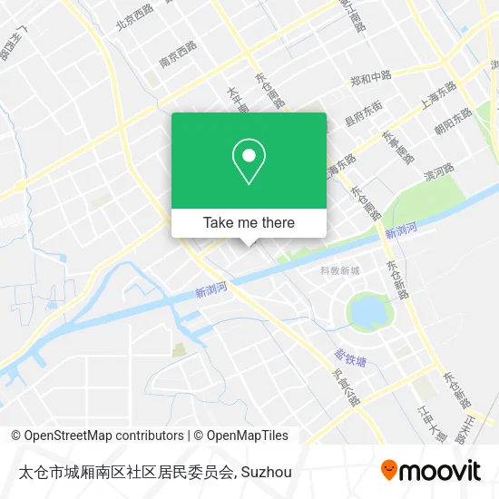 太仓市城厢南区社区居民委员会 map