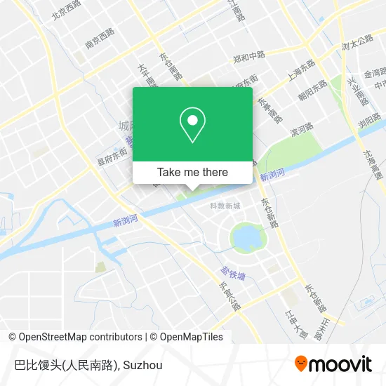 巴比馒头(人民南路) map