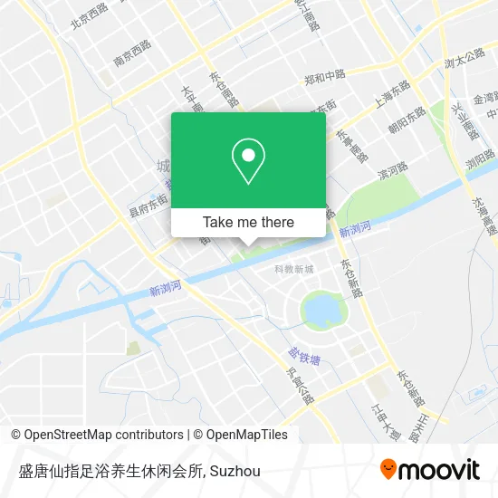 盛唐仙指足浴养生休闲会所 map