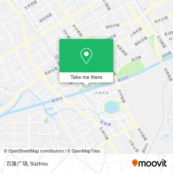 百隆广场 map